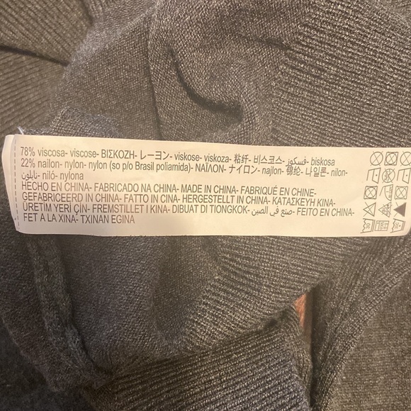 Men’s Zara sweater. Grey. Size M - Picture 5 of 6